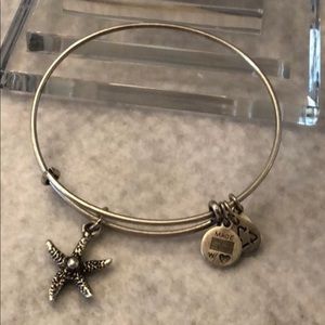 Alex and Ani Silver Starfish Bracelet